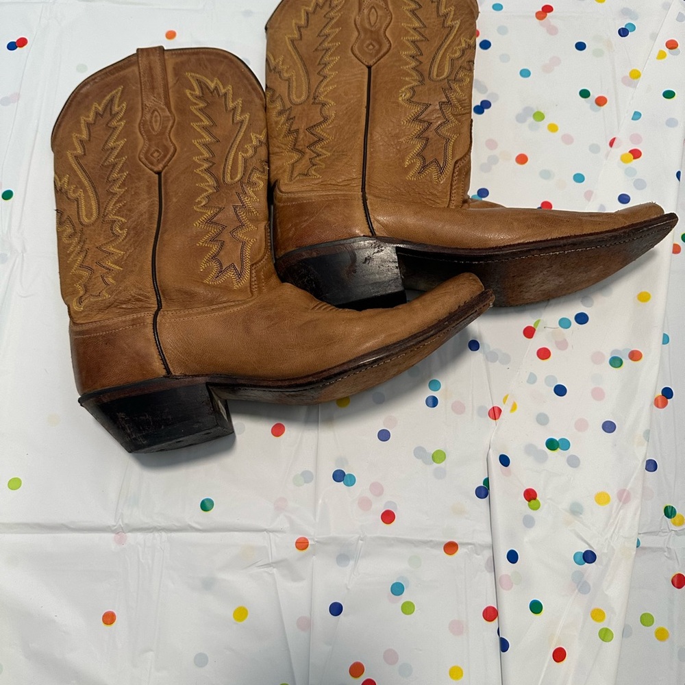 Brown Western Cowboy Boots